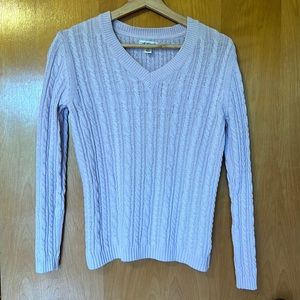 Croft & Barrow cable knit sweater